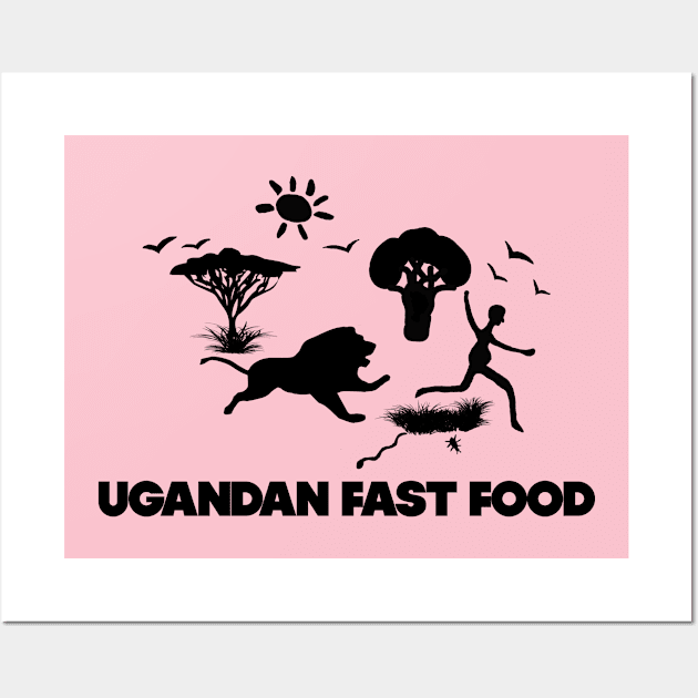 Ugandan fast food Wall Art by Voishalk